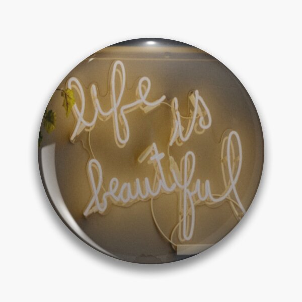 Item preview, Life is Beautiful Neon Lights  designed and sold by mwagie.