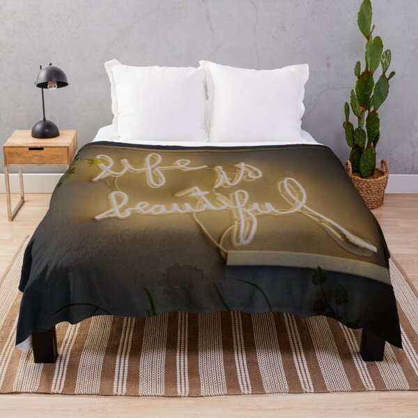Item preview, Life is Beautiful Neon Lights designed and sold by mwagie.