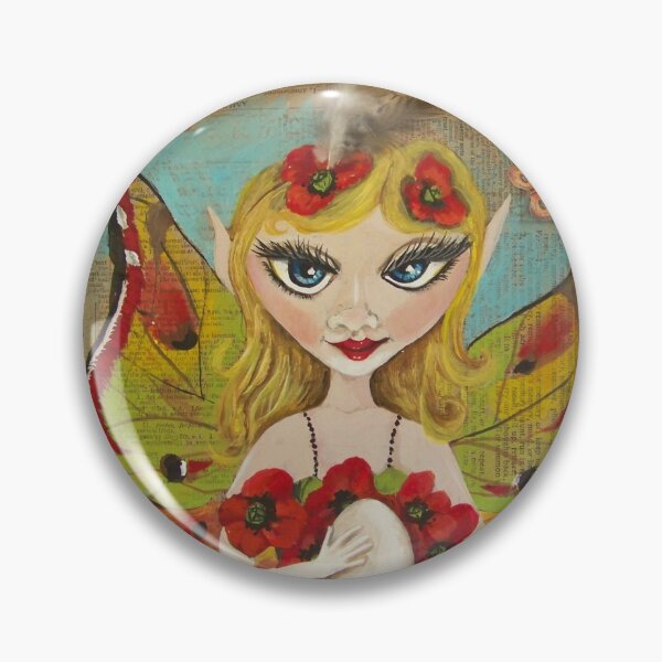 Item preview, Poppy Hollow fairy designed and sold by Melissa Norenberg.