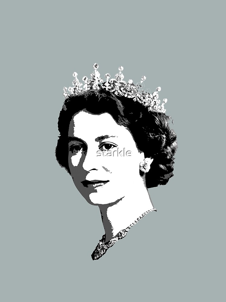 "Queen Elizabeth II United Kingdom white black netflix ...
