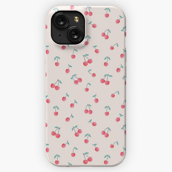 cute pink cherry print  iPad Case & Skin for Sale by aesthetic--art