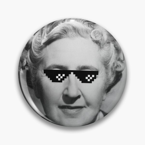 Item preview, Thug Life Agatha Christie designed and sold by Jordbord.
