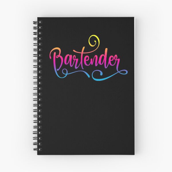 Item preview, Bartender - Beach Fancy Script designed and sold by Meliafroggy.