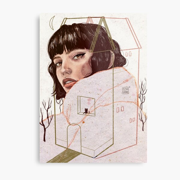 CONFINED Metal Print