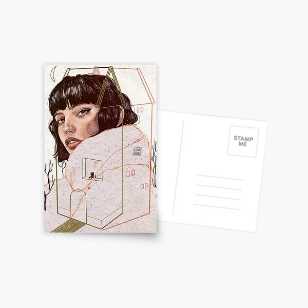 CONFINED Postcard