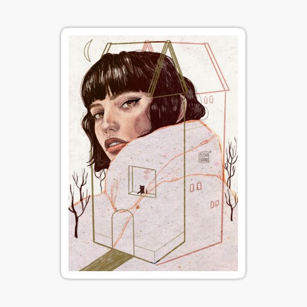CONFINED Sticker