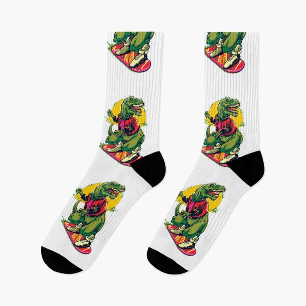Item preview, skating dinosaur  designed and sold by Angelica Maria  Franco Cano.