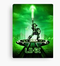 LINKTRON - Movie Poster Edition Canvas Print