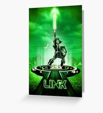 LINKTRON - Movie Poster Edition Greeting Card