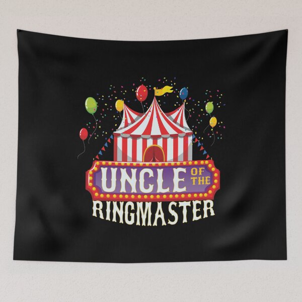 Item preview, Uncle Of The Birthday Ringmaster Kids Circus Party B-day product designed and sold by Grabitees.