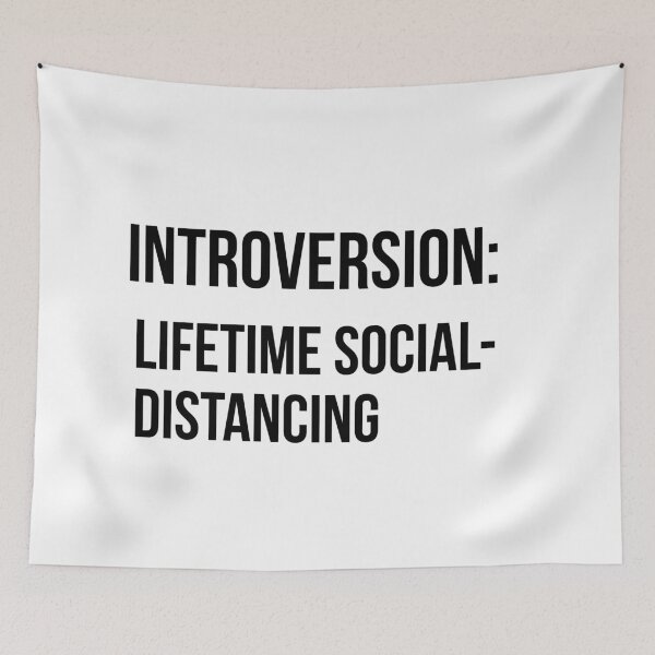 Item preview, Introversion: Lifetime Social-Distancing designed and sold by jackknite.