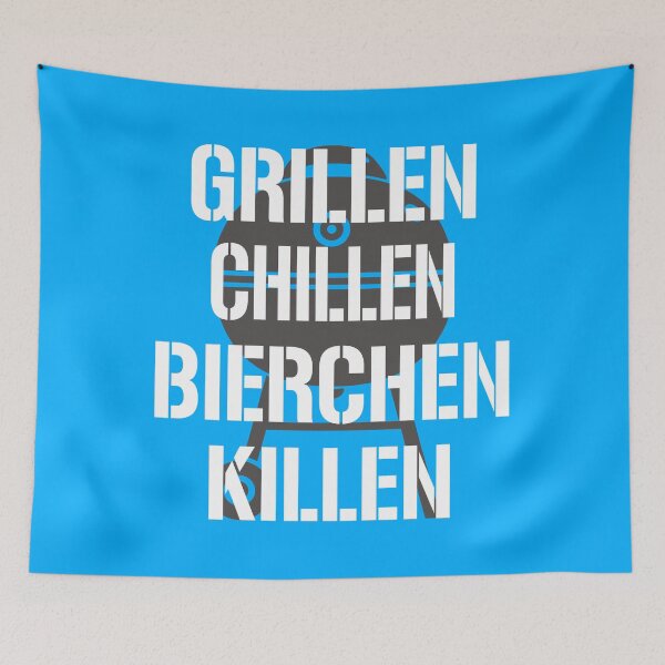 Item preview, Grilling Chilling Beer Killing designed and sold by paul-zenek.