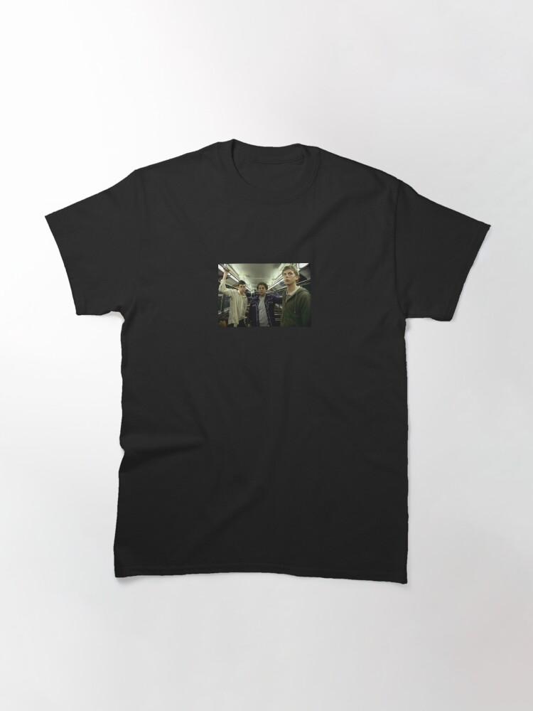 Alternate view of SUPERBAD Train Scene Still Classic T-Shirt