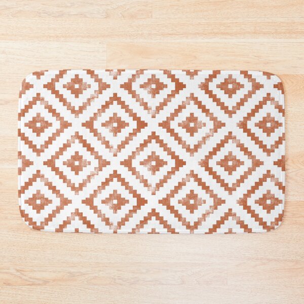 Item preview, Aztec Distressed - rust designed and sold by littlearrow.