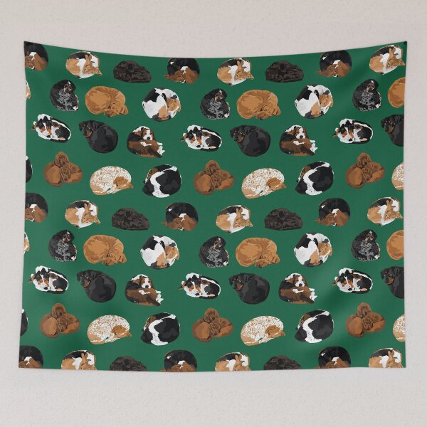 Item preview, Coonhound Curl  designed and sold by ArtofACoonhound.
