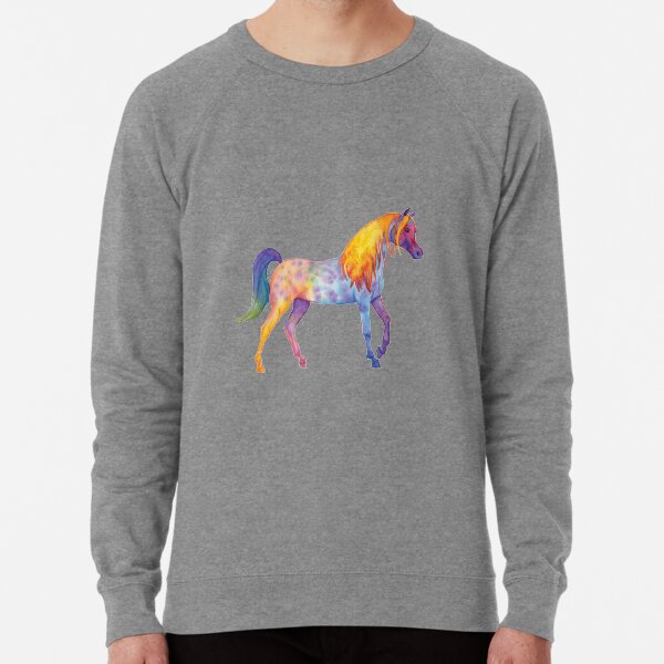 Aperçu de l'œuvre Cheval arabe arc-en-ciel créée et vendue par izzycreates.