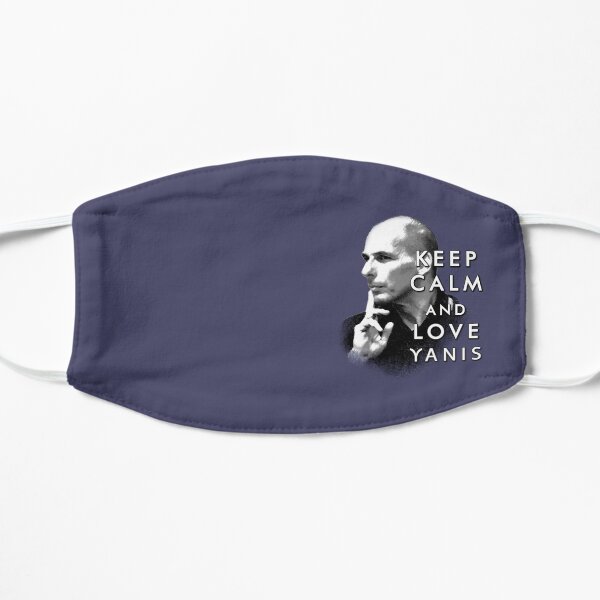 Keep Calm and Love Yanis Flat Mask