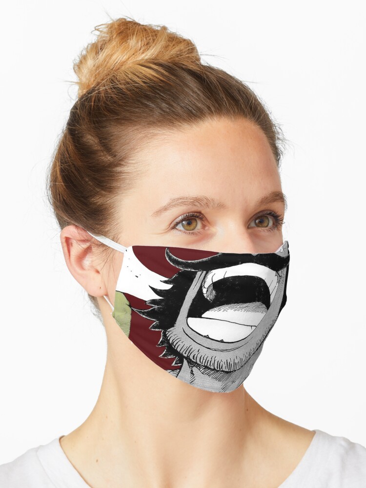 Gol D Roger Laugh Mask By Ron91 Redbubble