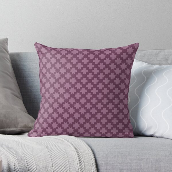 French Crosses Throw Pillow