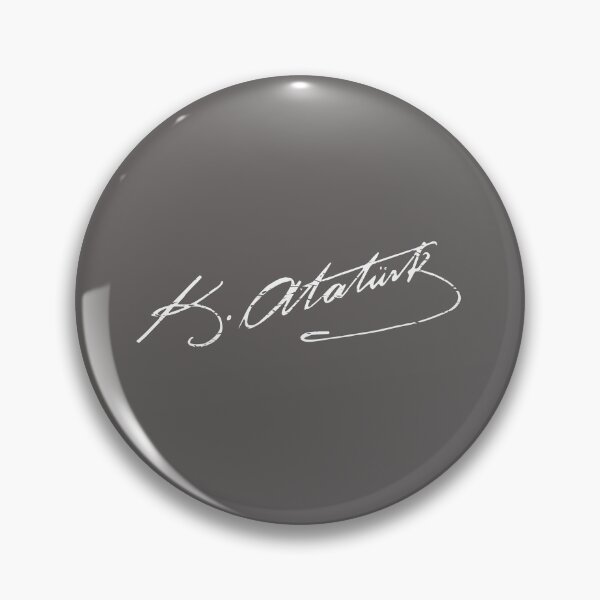 Item preview, Mustafa Kemal Ataturk Imza in used look designed and sold by emeksedesign.