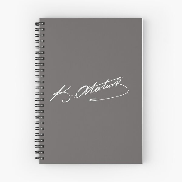 Item preview, Mustafa Kemal Ataturk Imza in used look designed and sold by emeksedesign.