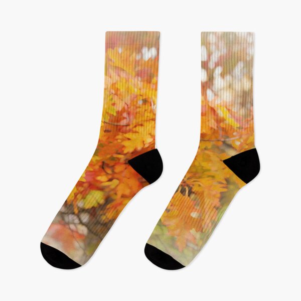 Item preview, Vignetted Autumn Leaves: Colors of Fall designed and sold by walkswithnature.