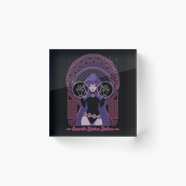Dark Raven Acrylic Block