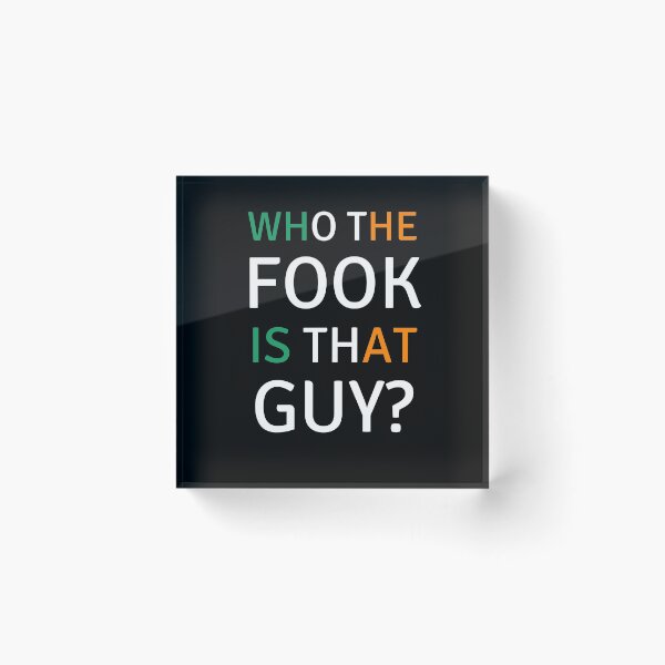 Item preview, Who Is That Guy? designed and sold by razvigod.