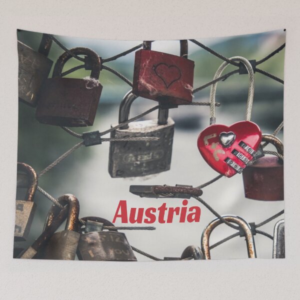 Item preview, Austria Love Locks Bridge Salzburg designed and sold by mwagie.