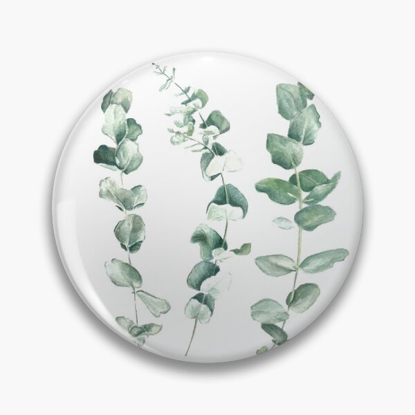 Item preview, Eucalyptus Trio - Watercolor designed and sold by hellocando.