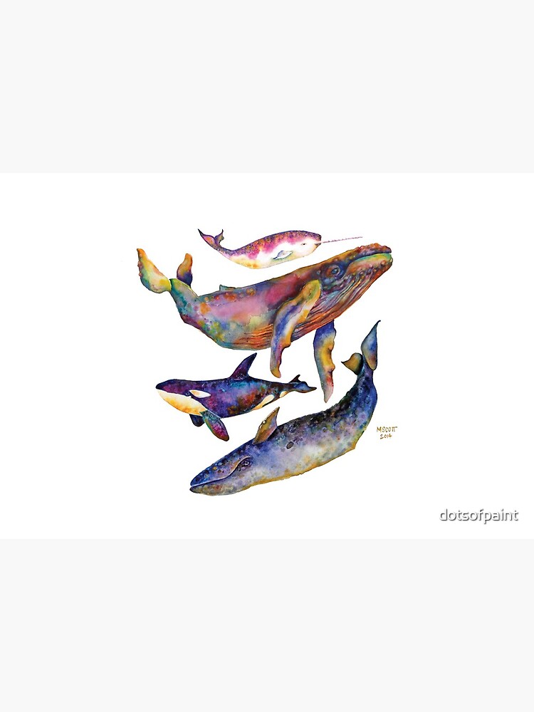 Four Whales Pyramid by dotsofpaint