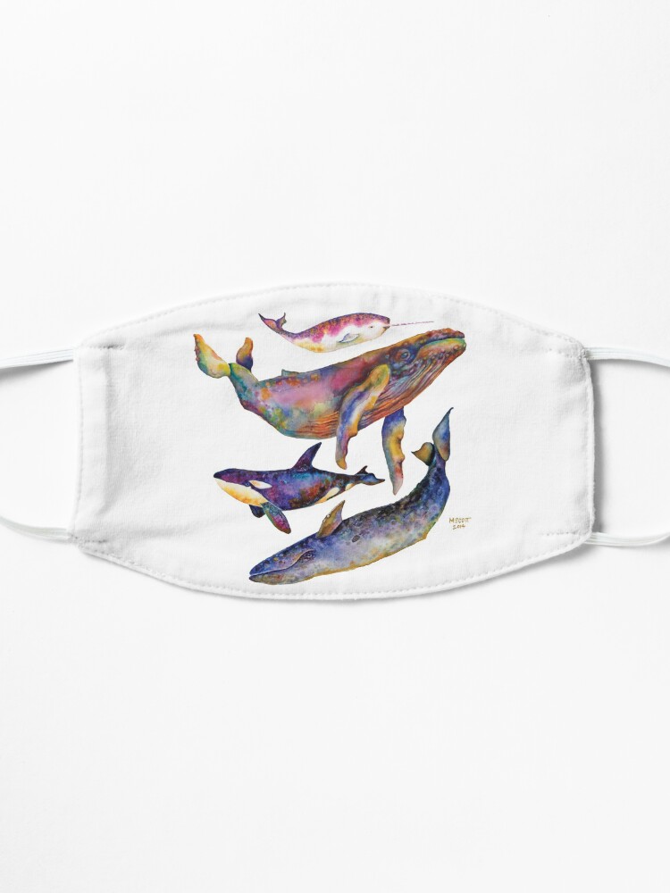 Alternate view of Four Whales Pyramid Mask