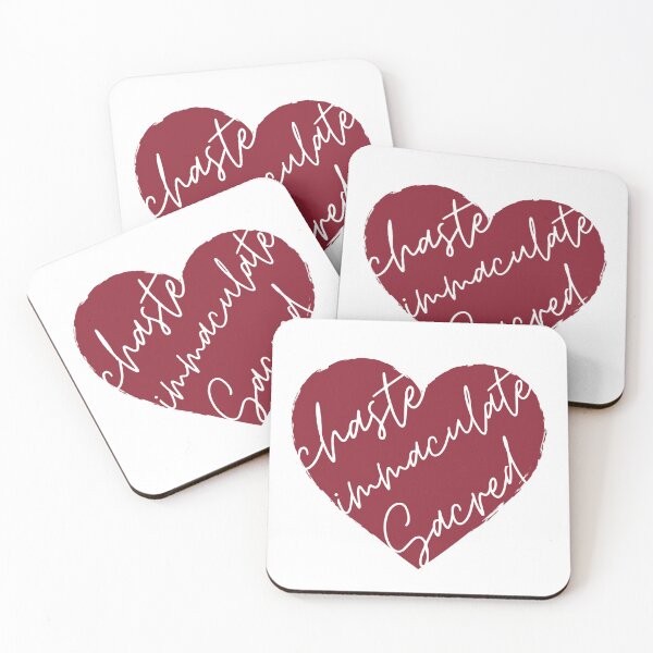 Item preview, 3 Hearts - Joseph, Mary, Jesus (Red) designed and sold by CarolineTherese.