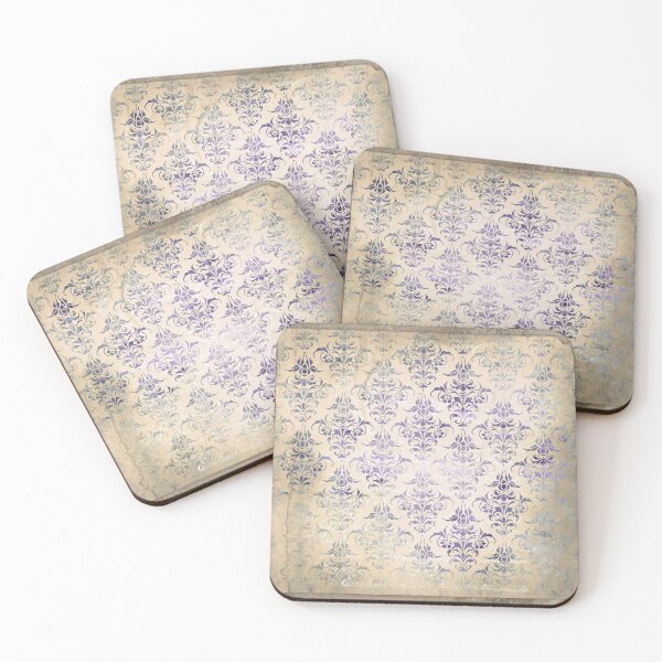 Item preview, Vintage Retro Writing Distressed Ephemera Floral Pattern  designed and sold by digitalvintage.
