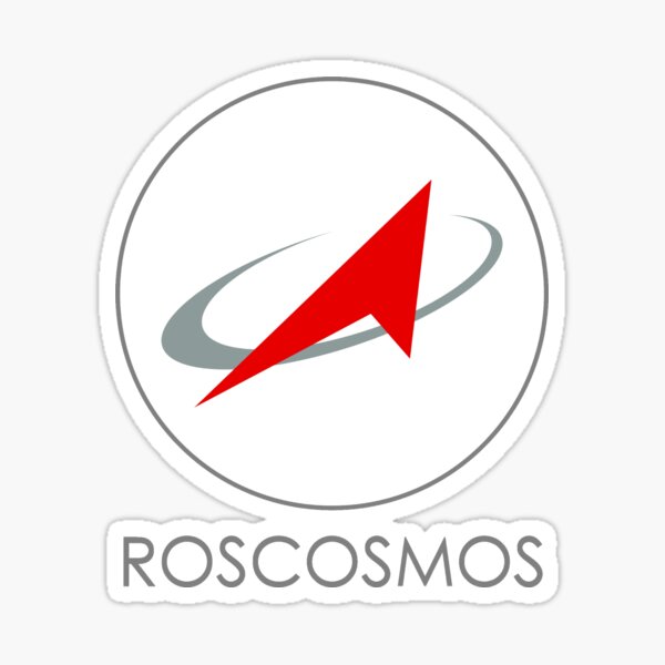 "Russian Federal Space Agency (Roscosmos) Logo" Sticker for Sale by ...