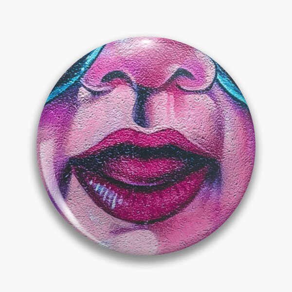 Item preview, Baby mouth glasses pink face mask  designed and sold by Tropical Blood.