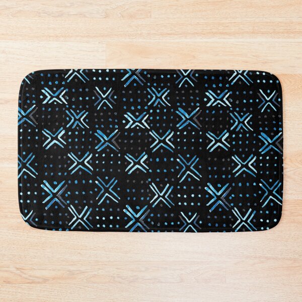 Item preview, X's Pattern - Black and Indigo designed and sold by hellocando.