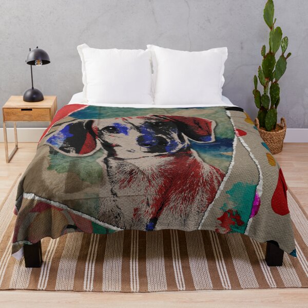 Item preview, Dachshund Abstract mixed media digital art collage designed and sold by k9printart.