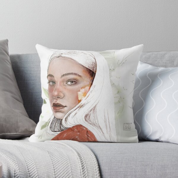 SPRING Throw Pillow