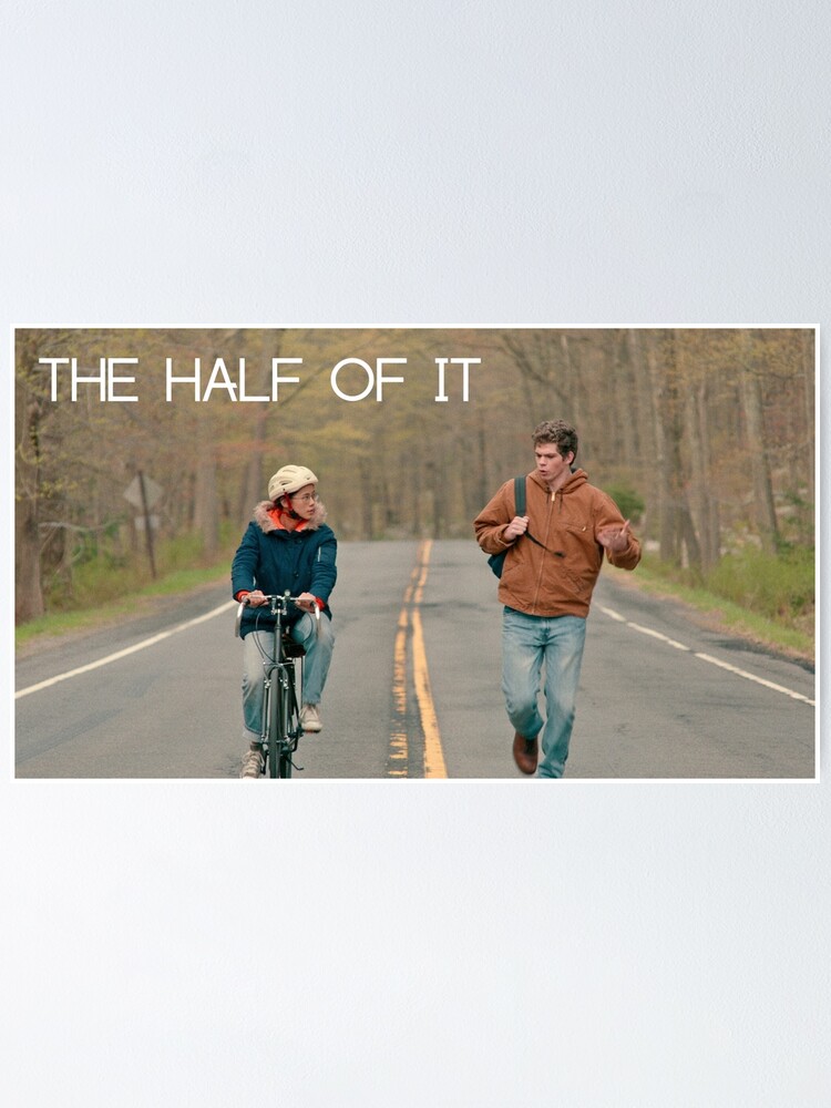 the half of it movie poster by adalea redbubble redbubble