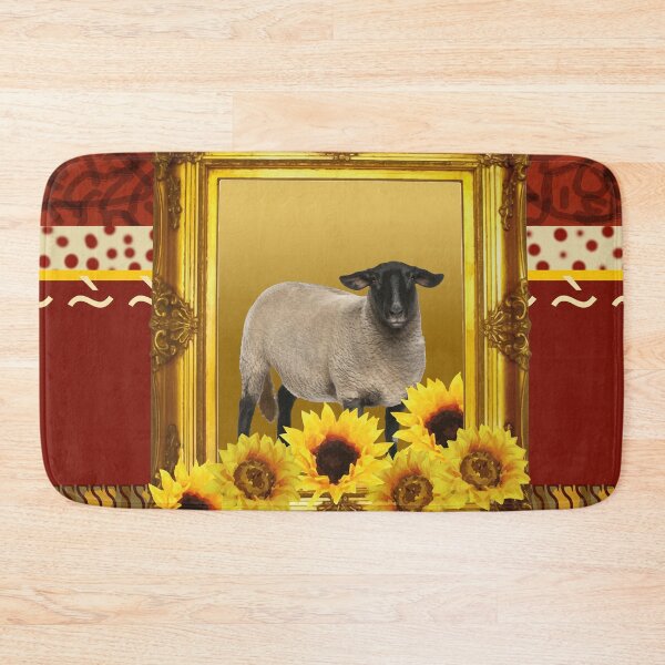 Item preview, Sheep in  Sunflower Frame africa pattern  designed and sold by Move-Art.