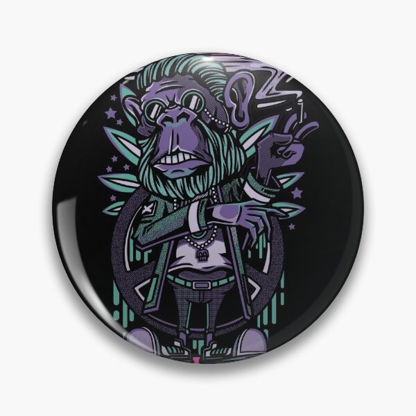 Item preview, Street Dreams Weed Monkey designed and sold by ShineEyePirate.