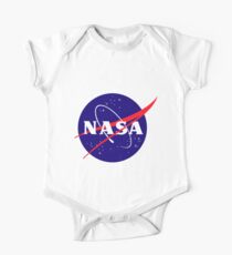 Offizielles NASA Logo (Fleischbällchen) Baby Body Kurzarm