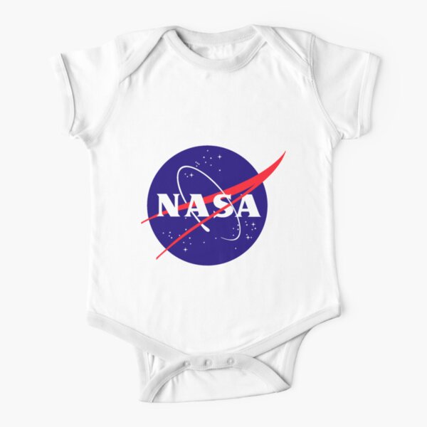 Official NASA (meatball) Logo Short Sleeve Baby One-Piece