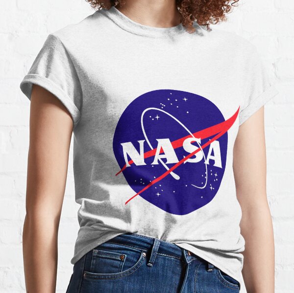Logotipo oficial de la NASA (albóndiga) Camiseta clásica