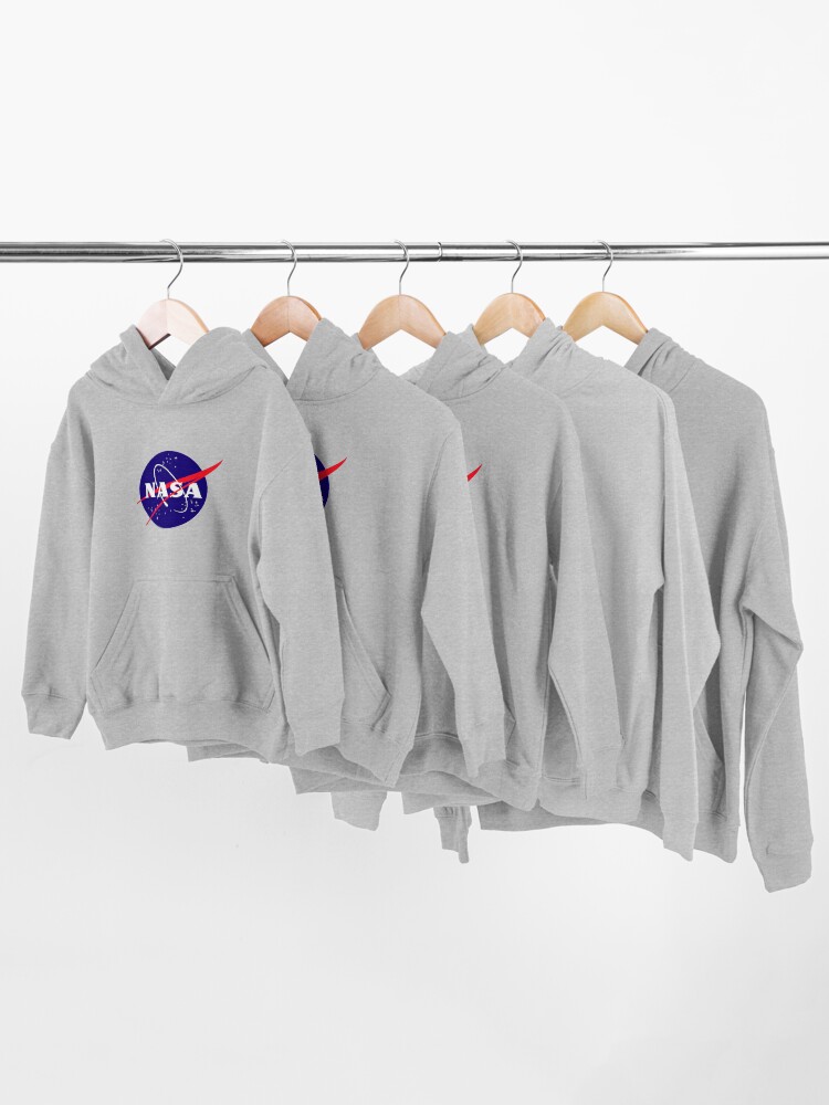 Alternate view of Official NASA (meatball) Logo Kids Pullover Hoodie