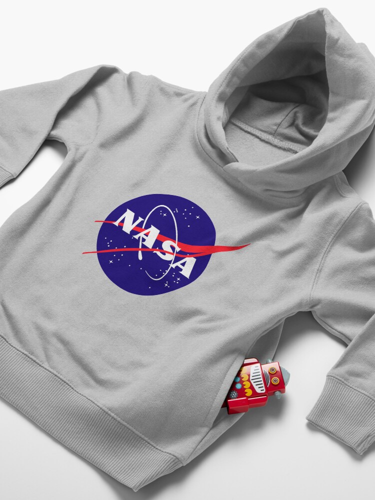 Alternate view of Official NASA (meatball) Logo Toddler Pullover Hoodie