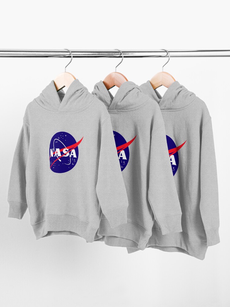 Alternate view of Official NASA (meatball) Logo Toddler Pullover Hoodie