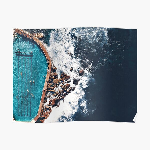 Bronte Baths Ocean Pool Sydney Australia Poster