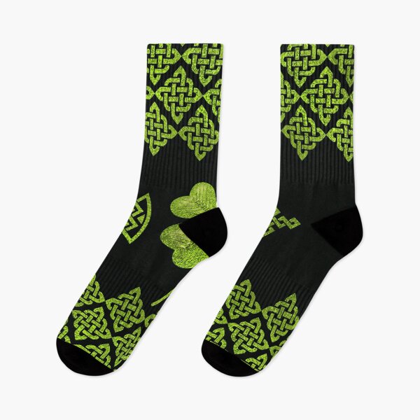 Item preview, Irish Four-leaf clover with celtic Knot designed and sold by k9printart.